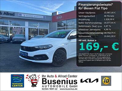 Fiat Tipo 1.0 TSI City Life+Android+DAB+LED+Klimaaut+LM 1.0 TSI City Life+Android+DAB+LED+Klimaaut+LM